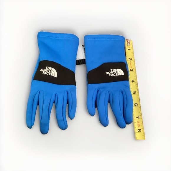 The North Face Other - North Face Unisex Youth Sierra Etip Blue Black Durable Gloves OS Winter